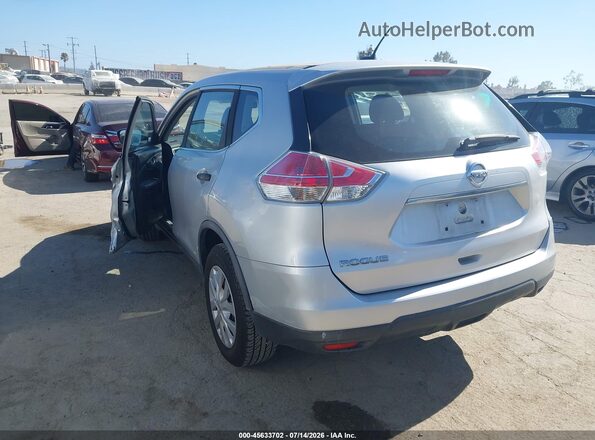 KNMAT2MT9GP696239 2016 NISSAN ROGUE Gray Задня ліва чверть