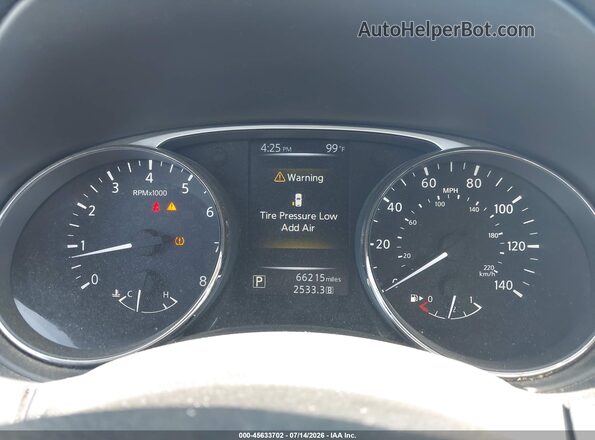 KNMAT2MT9GP696239 2016 NISSAN ROGUE Gray Вид задніх сидінь