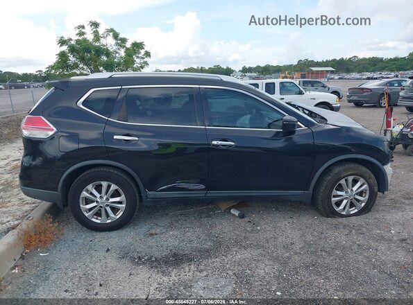 KNMAT2MT9GP716831 2016 NISSAN ROGUE Black Widok wnętrza z tyłu