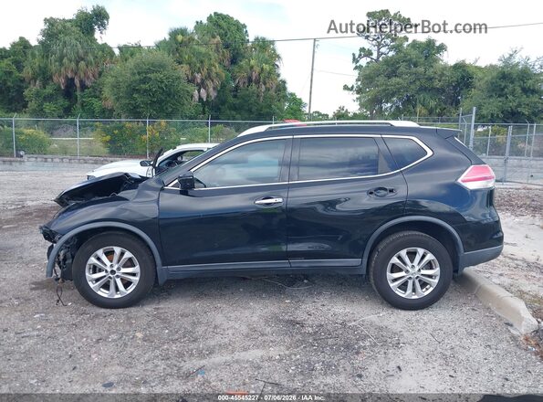 KNMAT2MT9GP716831 2016 NISSAN ROGUE Black Widok wnętrza 360 stopni