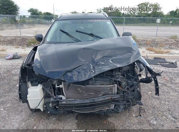 KNMAT2MT9GP716831 2016 NISSAN ROGUE Black Widok zestawu wskaźników