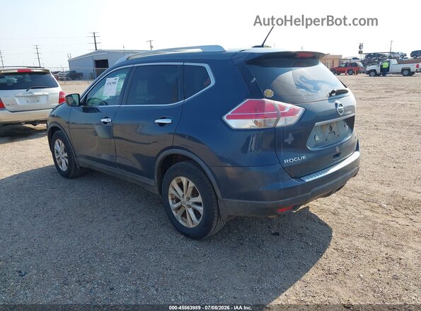 KNMAT2MT9GP723312 2016 NISSAN ROGUE Dark Blue Rear left