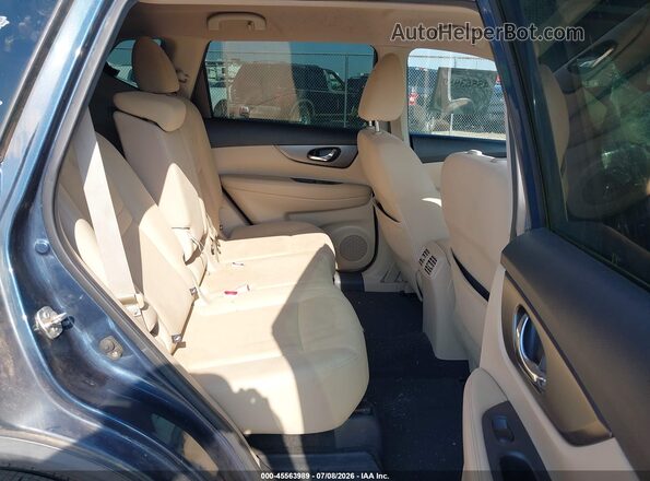 KNMAT2MT9GP723312 2016 NISSAN ROGUE Dark Blue VIN sticker view