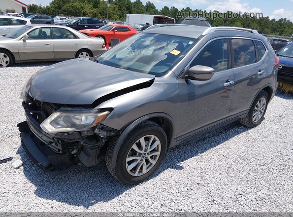 KNMAT2MT9HP509244 2017 NISSAN ROGUE Gray Передня ліва чверть