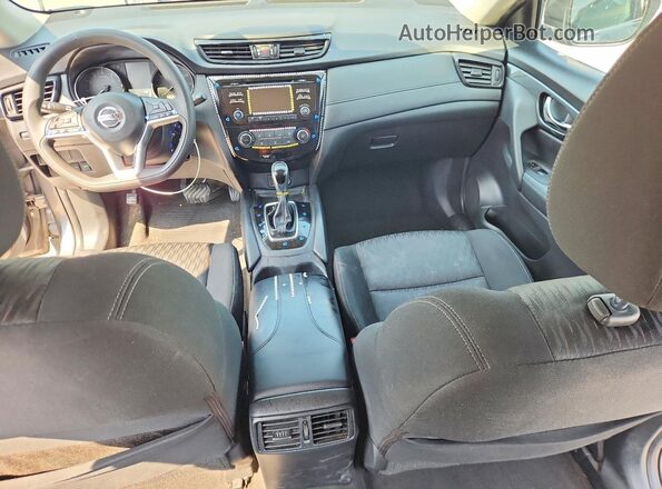 KNMAT2MT9HP562641 2017 NISSAN ROGUE Gray Առջևի վահանակի տեսք