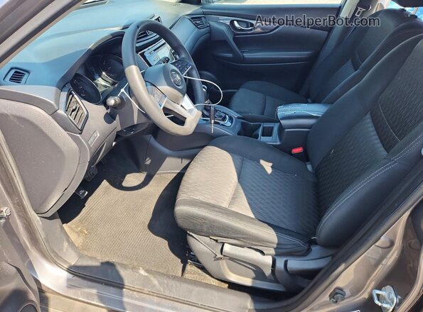 KNMAT2MT9HP562641 2017 NISSAN ROGUE Gray Սալոնի դիմացի տեսք
