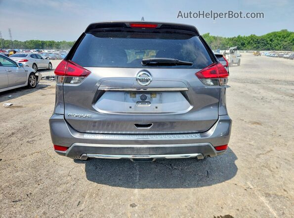 KNMAT2MT9HP562641 2017 NISSAN ROGUE Gray Հետևի տեսք