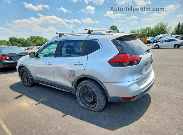KNMAT2MT9HP574577 2017 NISSAN ROGUE Silver Rear left