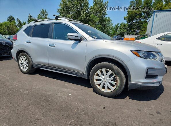 KNMAT2MT9HP574577 2017 NISSAN ROGUE Silver Front right