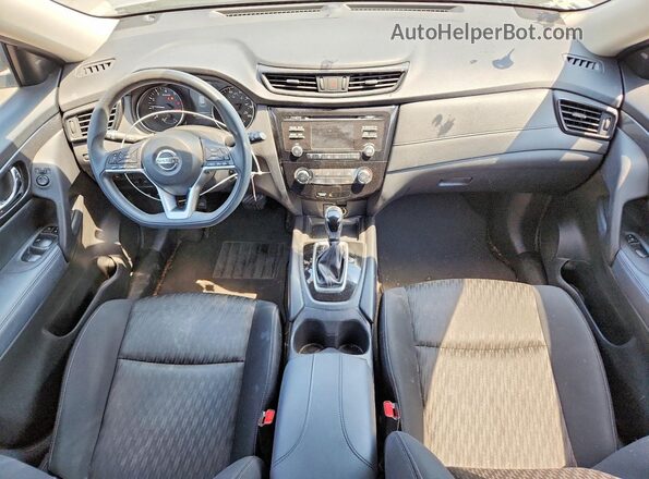 KNMAT2MT9HP574577 2017 NISSAN ROGUE Silver Dashboard view
