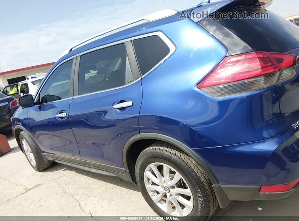 KNMAT2MT9HP575468 2017 NISSAN ROGUE Синий Панорамный вид салона 360°
