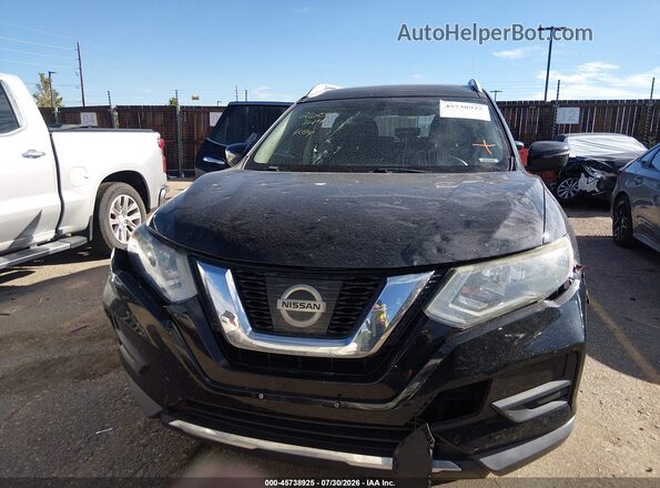 KNMAT2MT9HP589855 2017 NISSAN ROGUE Черный Вид щитка приборов
