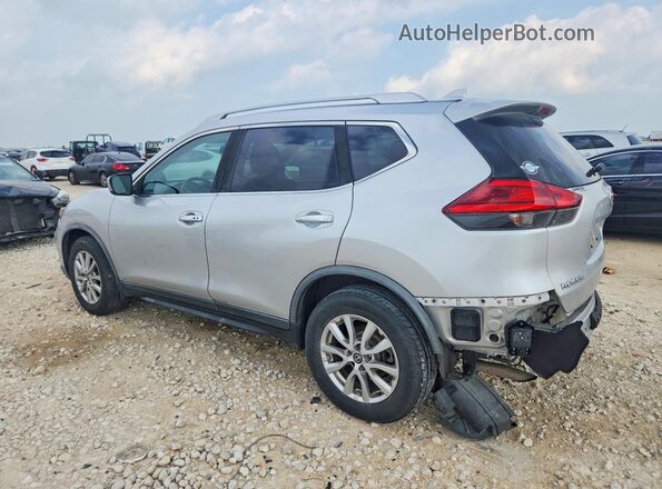 KNMAT2MT9HP603057 2017 NISSAN ROGUE Серебряный Задняя левая четверть