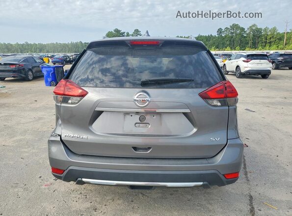 KNMAT2MT9JP546011 2018 NISSAN ROGUE Gray უკანა ხედი