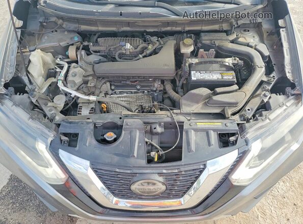 KNMAT2MT9JP546011 2018 NISSAN ROGUE Gray ძრავის განყოფილების ხედი