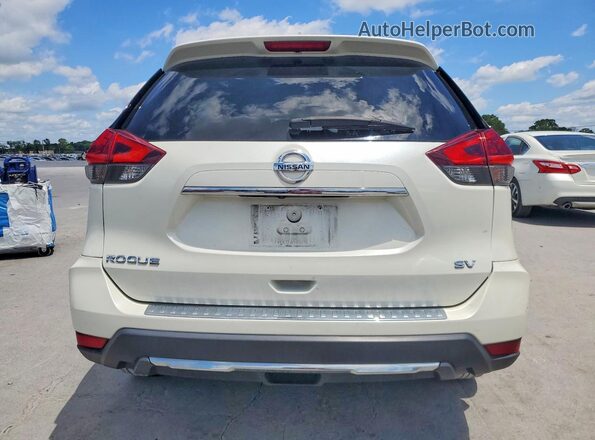 KNMAT2MT9JP594057 2018 NISSAN ROGUE White Հետևի տեսք