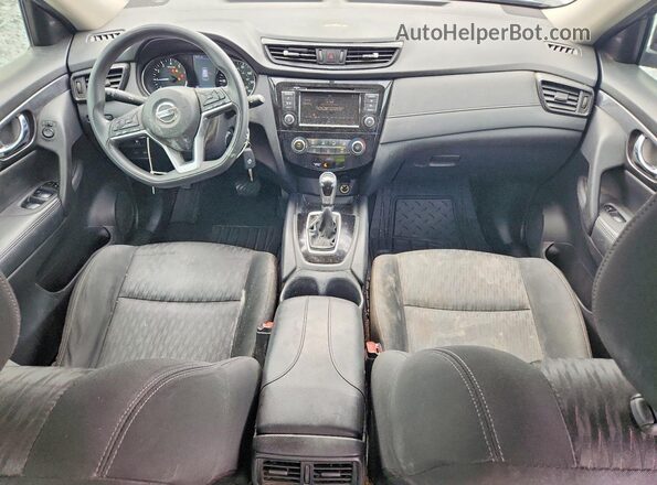 KNMAT2MT9JP602223 2018 NISSAN ROGUE Black Widok deski rozdzielczej