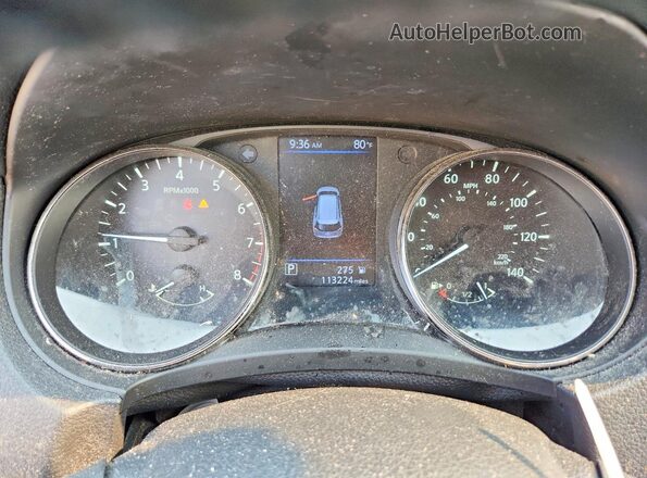 KNMAT2MT9LP507230 2020 NISSAN ROGUE Silver Instrument cluster view