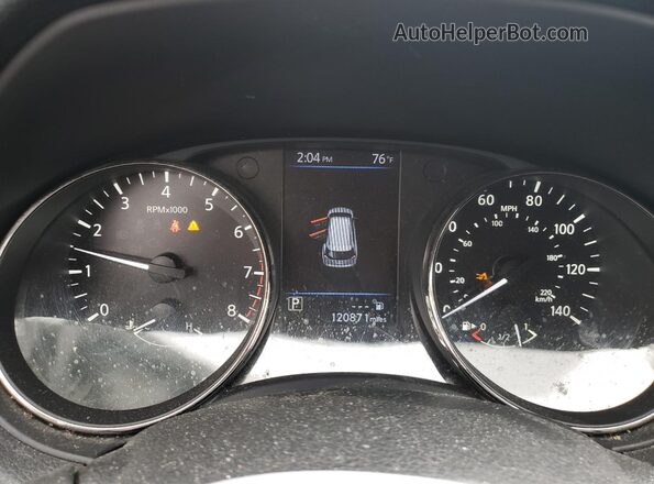 KNMAT2MT9LP508233 2020 NISSAN ROGUE Серебряный Вид щитка приборов