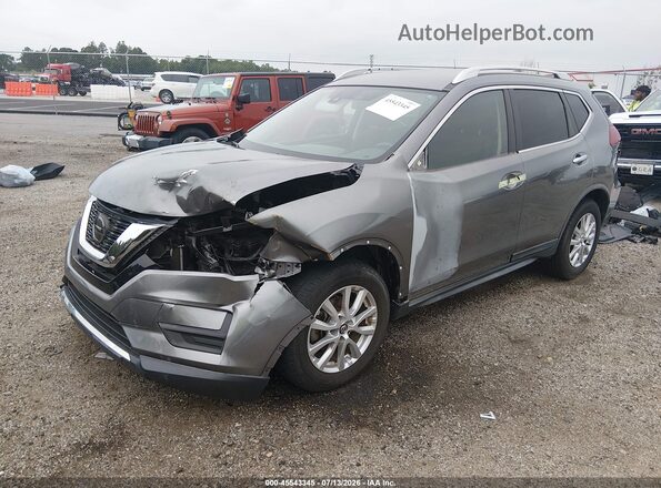 KNMAT2MT9LP514176 2020 NISSAN ROGUE Gray წინა მარცხენა ხედი სამი მეოთხედიდან