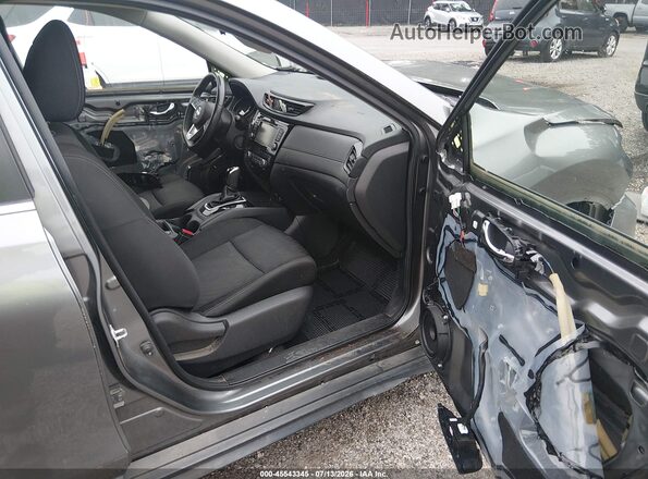 KNMAT2MT9LP514176 2020 NISSAN ROGUE Gray წინა სალონის ხედი