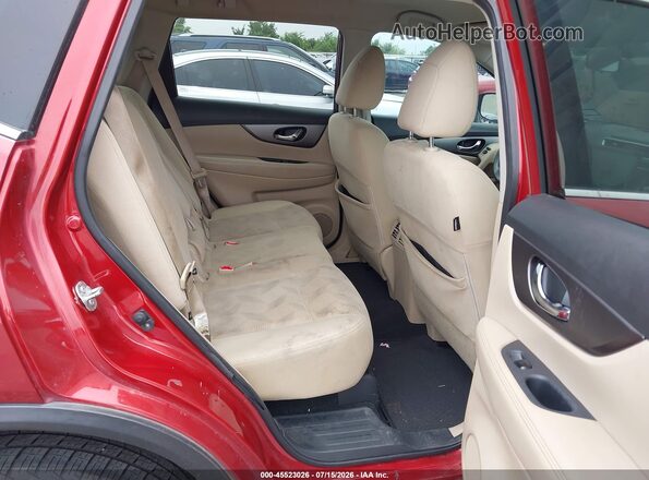 KNMAT2MTXGP647034 2016 NISSAN ROGUE Красный Вид наклейки с VIN-кодом