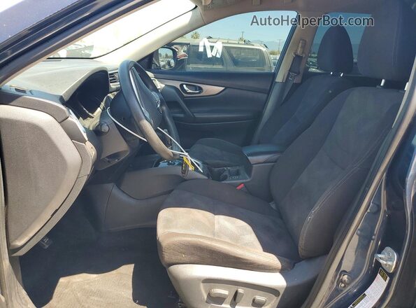 KNMAT2MTXGP706261 2016 NISSAN ROGUE Blue Vista interior delantera