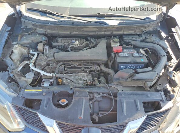 KNMAT2MTXGP706261 2016 NISSAN ROGUE Blue Vista interior trasera