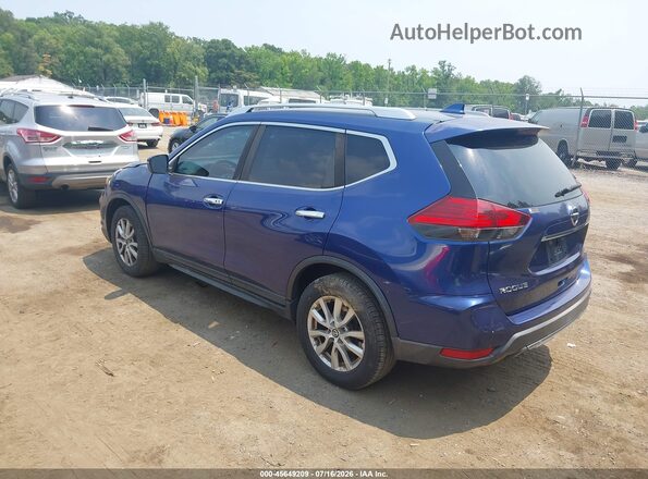 KNMAT2MTXHP501315 2017 NISSAN ROGUE Blue Tył lewy