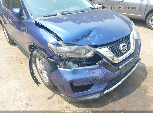 KNMAT2MTXHP501315 2017 NISSAN ROGUE Blue Widok z przodu