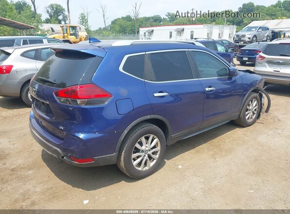 KNMAT2MTXHP501315 2017 NISSAN ROGUE Blue Tył prawy