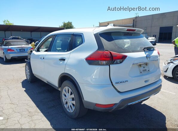 KNMAT2MTXHP577052 2017 NISSAN ROGUE Белый Задняя левая четверть