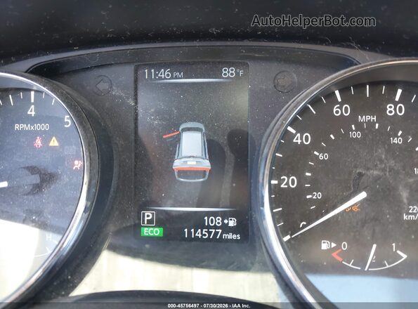 KNMAT2MTXHP577052 2017 NISSAN ROGUE Белый Вид задних сидений