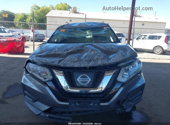 KNMAT2MTXHP588519 2017 NISSAN ROGUE Gray წინა ხედი