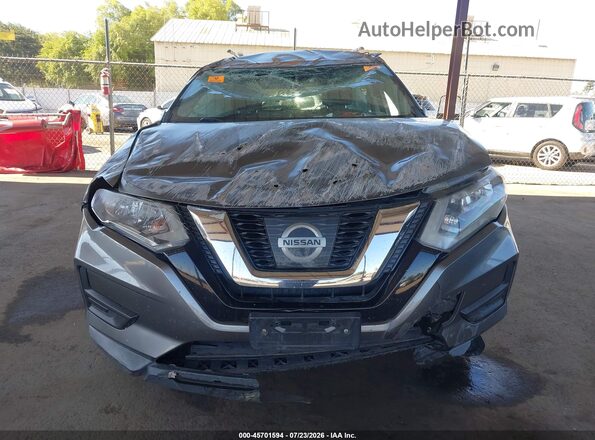 KNMAT2MTXHP588519 2017 NISSAN ROGUE Gray ხელსაწყოთა პანელის ხედი