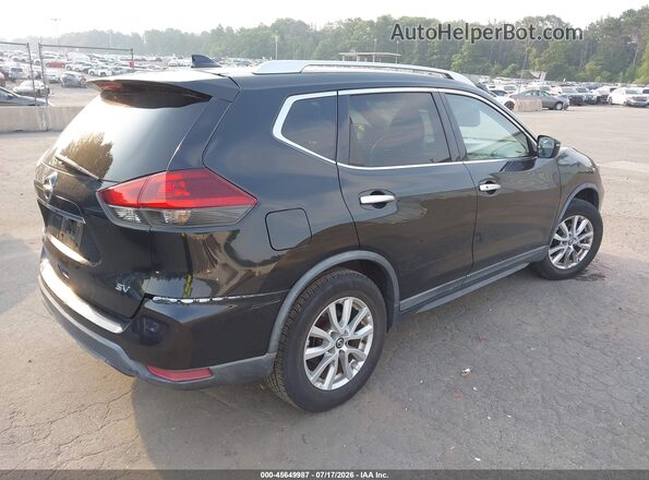 KNMAT2MTXJP503670 2018 NISSAN ROGUE Black Հետևի աջ