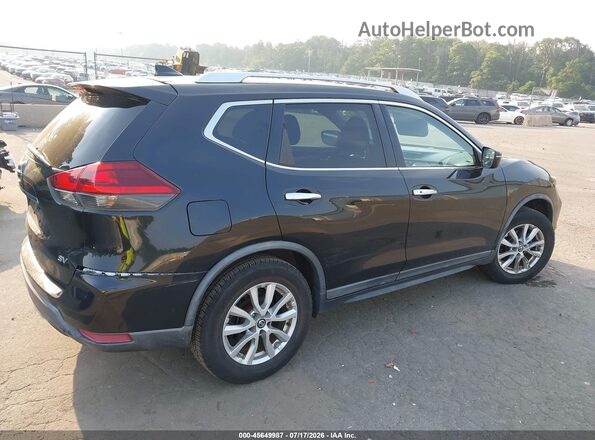KNMAT2MTXJP503670 2018 NISSAN ROGUE Black Դիմացի տեսք