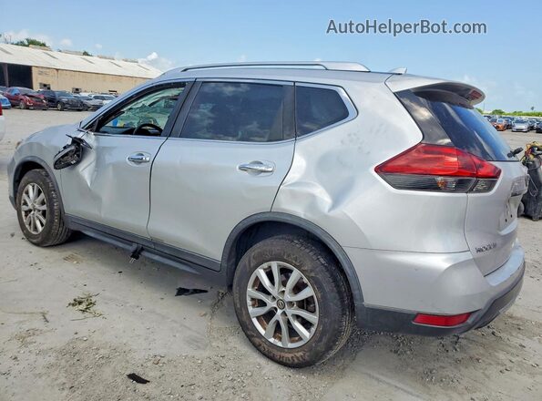 KNMAT2MTXJP506858 2018 NISSAN ROGUE Silver Rear left