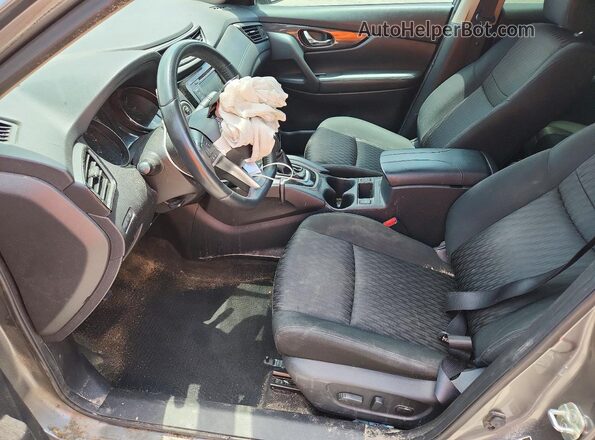 KNMAT2MTXJP524101 2018 NISSAN ROGUE Charcoal Vista interior delantera