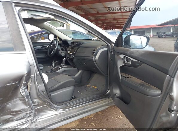KNMAT2MTXJP524695 2018 NISSAN ROGUE Gray Սալոնի դիմացի տեսք