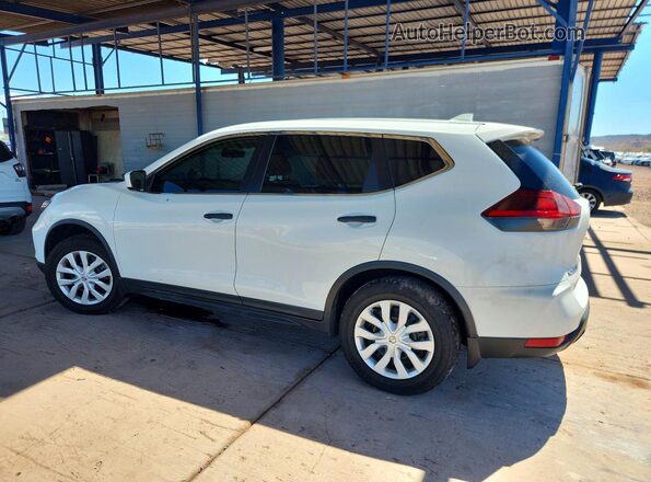 KNMAT2MTXJP537172 2018 NISSAN ROGUE Белый Задняя левая четверть