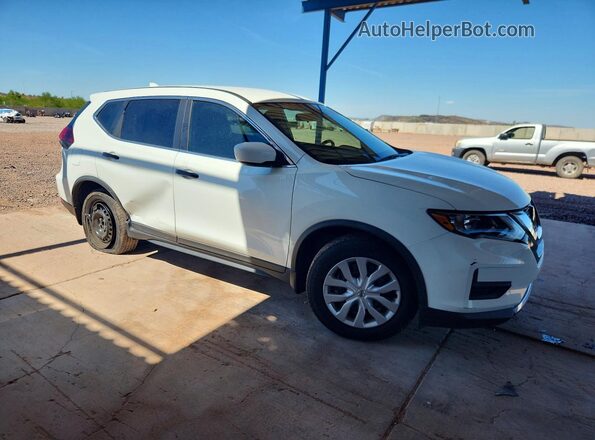 KNMAT2MTXJP537172 2018 NISSAN ROGUE Белый Передняя правая четверть