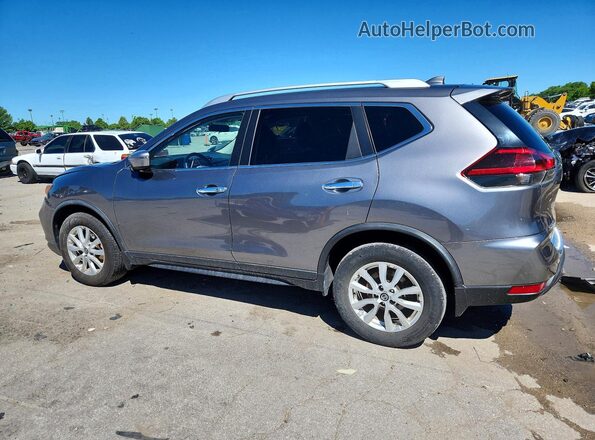 KNMAT2MTXJP613005 2018 NISSAN ROGUE Gray Rear left