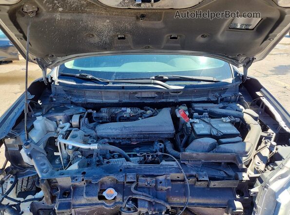 KNMAT2MTXJP613005 2018 NISSAN ROGUE Gray Engine compartment view