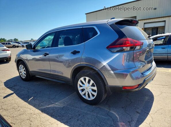 KNMAT2MTXJP619239 2018 NISSAN ROGUE Gray Trasero izquierdo