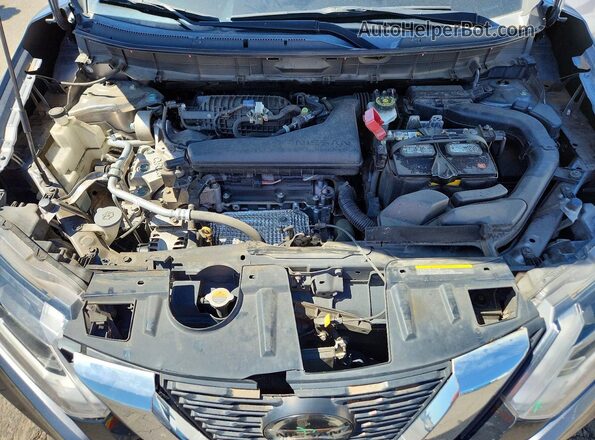 KNMAT2MTXJP619239 2018 NISSAN ROGUE Gray Vista interior trasera