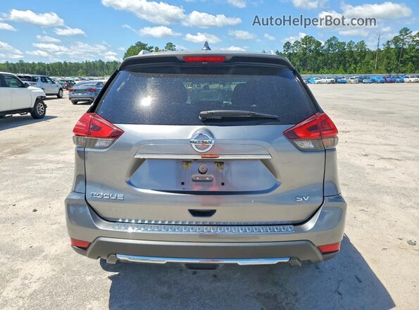 KNMAT2MTXJP622609 2018 NISSAN ROGUE Gray Հետևի տեսք
