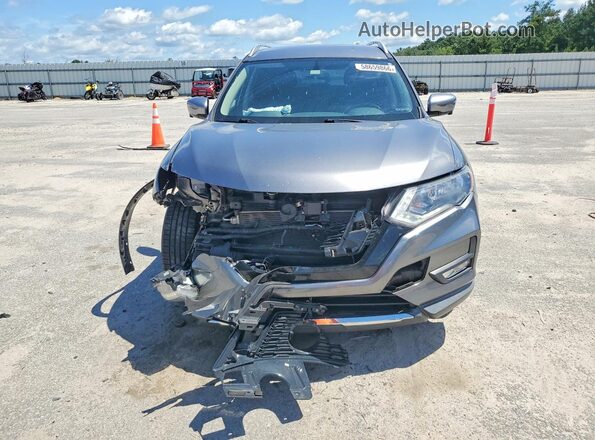 KNMAT2MTXJP622609 2018 NISSAN ROGUE Gray Դիմացի տեսք