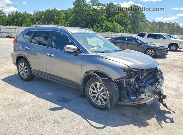 KNMAT2MTXJP622609 2018 NISSAN ROGUE Gray Առջևի աջ