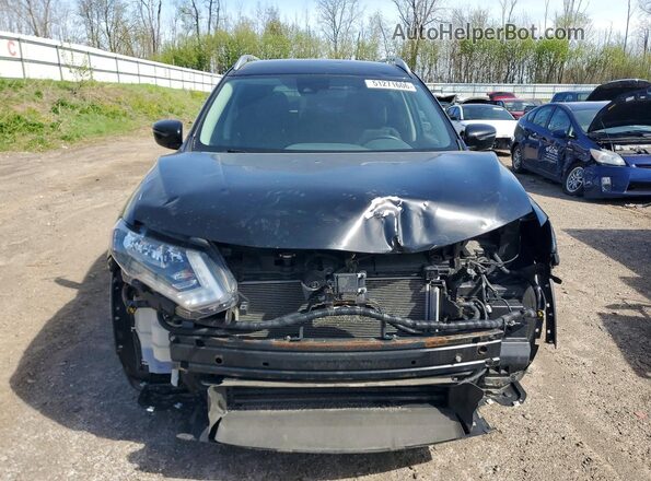 KNMAT2MTXKP529882 2019 NISSAN ROGUE Black წინა ხედი